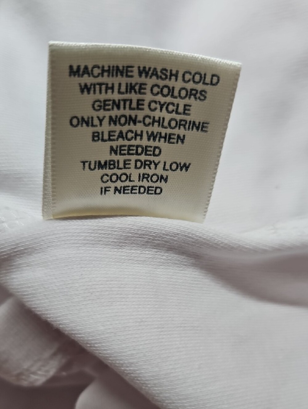 Blair White Long Sleeve Relaxed Crewneck Top - Picture 7 of 7